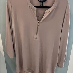 Ellen Tracy Tan Tunic